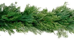 amazon.com: fresh christmas garland made of balsam and