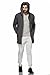 Tinted Men's Cotton Blend Hooded Cardigan,Anthera,Medium