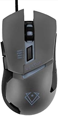Vertux Dominator Wired Gaming Mouse Ergonomic Quick Responsive 30 Dpi Optical Sensor Usb Gaming Mouse With 5 Programmable Buttons Multi Surface Tracking And Rainbow Led Backlit For Ps4 Pc Grey Price In