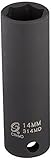 Sunex 314md 3/8-Inch Drive 14-Mm Deep Impact Socket