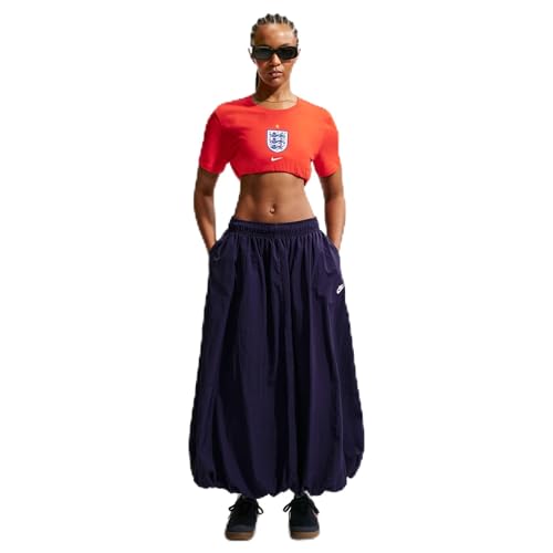 Nike Women's England Crest Tee, Challenge Red, X-Small