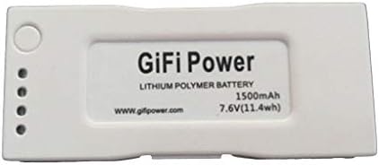 UHAoo 1500mAh 7.6V Battery Replacement for Zerotech Dobby Intelligent Flight Drone Spare Battery