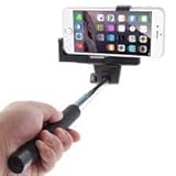 Cazbe Selfie Stick - Bluetooth - Apple iphone, Samsung, Android - Black