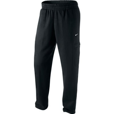 nike sweatpants open bottom