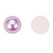 PH PandaHall 690pcs Pearls for Nails Flat Back Pearl Cabochon Mixed Color Pearls for Craft Cup Scrapbooking Embellishment Shoes Wedding Dress DIY Phone Nail Making (4/5/6/8/ 10/ 12mm)