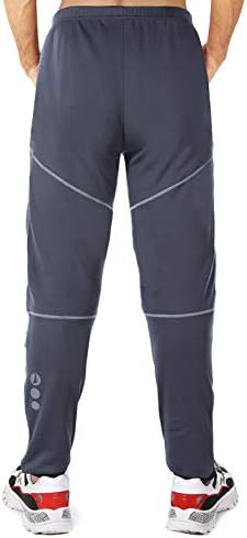 Athlete wearing 4ucycling thermal pants for cold weather, providing flexibility.