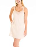 Oh Baby Women's Slip with Adjustable Straps and Lace Detail