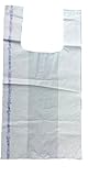 Indo Bags Extra Strong Carry Bags 50 Micron Pick Up Bags (13 X 16, 100 Pieces)