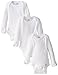 Gerber Unisex Baby Multi-Pack Long-Sleeve Onesies Bodysuit Mitten Cuff Sizes 3-Pack Mitten Cuff Newborn