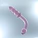 TOPWEL Bent Graduate Glass Pleasure Wand, Assorted Colors