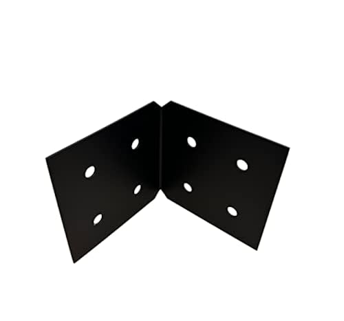 90 Degree Angle Bracket for 6x6 Wood Post, 6x6 Angle Bracket, Wood Post ...