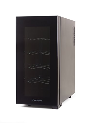 Westinghouse WWT100MB Thermal Electric 10 Bottle Wine Cellar, Black