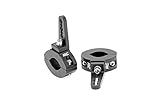 Rough Country - 70170 - Universal LED Light Adjustable 1-1.5-inch OD Tube Mounting Clamps (Pair) for Any 1-1.5-inch OD Tube