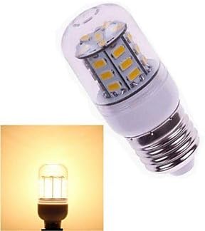 1pcs E26/E27 7W SMD 5730 648 LM 2800-3500K Warm White Corn Bulbs DC 24 V , Warm White