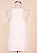 Sidecca Women's Knit Sequins Seashell Bra Mermaid Racerback Tank (Medium, Ivory)