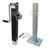 Trailer-Jack-8000-LBS-Weld-On-Sidewind-Adjustable-Drop-Leg Trailer-Jack-8000-LBS-Weld-On-Sidewind-Adjustable-Drop-Leg