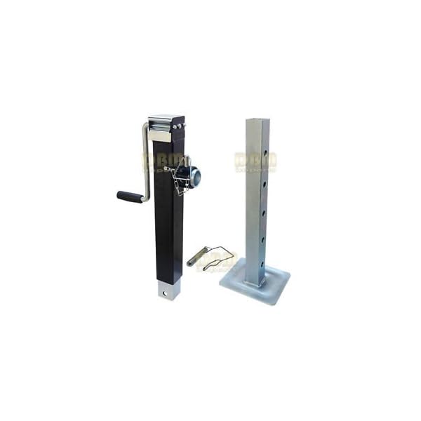 Trailer-Jack-8000-LBS-Weld-On-Sidewind-Adjustable-Drop-Leg Trailer-Jack-8000-LBS-Weld-On-Sidewind-Adjustable-Drop-Leg