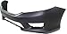 Crash Parts Plus Primed Front Bumper Cover Replacement for 2013-2015 Honda Accord Sedan
