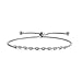 DIFINES Redbarry Marquise Shaped CZ Diamond Paved 18k White Gold Plated Adjustable Bracelet for Women Girls