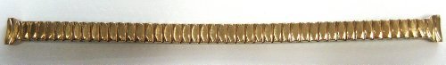 Speidel 9mm Gold Plated Twist O Flex Expansion Band
