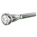 Cecilio Trumpet Mouthpiece, 5C, Silver Plated
