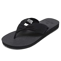 EQUICK Women's Flip Flops Arch Support Yago Mat