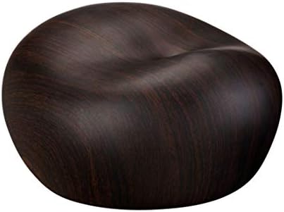 MISSKERVINFENDRIYUN YY4 Essential Oil Diffuser Ultrasonic Aromatherapy Diffusers with LED Colorful Lights and Waterless Auto Shut-Off 200ml Wood Grain (Color : Deep Brown)