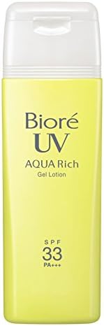 Japan Health and Personal - Biore smooth UV Aqua Rich exhilarating Gel Lotion 90ml *AF27*
