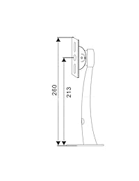 Soporte de montaje de cámara, Auto Rover Soporte universal giratorio de aleación impermeable Soporte de pared Soporte de techo CCTV Vigilancia de seguridad Soporte de montaje de cámara para exteriores en interiores, paquete de 2 (blanco)
