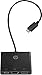 HP 1BG94AA Hub for USB-C Laptops (USB-C to USB-A, USB-C, and HDMI), Black