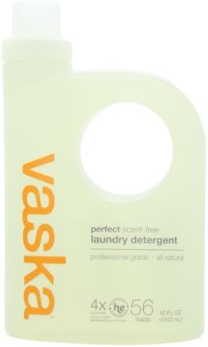 VASKA LAUNDRY DTRGNT SCENT FREE, 42 OZ