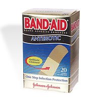 Johnson&Johnson band-aid antibiotic 20 #3 (381370057109)