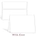 Greeting Cards Set – 5x7 Blank White Cardstock and Envelopes Perfect for Business, Invitations, Bridal Shower, Birthday, Interoffice, Invitation Letter, Weddings and All Occasion – Bulk Set of 25