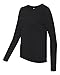 Gildan Ladies Gildan Performance Long Sleeve T-Shirt. 42400L M Black