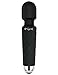 Lyork Wand Massager for Women, Multi Speed Rechargeable Powerful Massager - Black