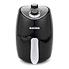Salter-EK2817-Compact-Hot-Air-Fryer-with-Removable-Frying-Rack-2-L-1000-W-BlackSilver Salter EK2817 Compact 2L Hot Air Fryer, 1000W Fryer, Removable Frying Rack & 30 Minute Timer, Adjustable Temperature…