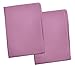 2 Purple Lavender Toddler Pillowcases - Envelope Style - for Pillows Sized 13x18 and 14x19-100% Cotton with Soft Sateen Weave - Machine Washable - ZadisonJaxx Bellacolour Collection - 2 Pack