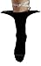 Extra Wide Medical (Diabetic) Crew Socks, 3 Pack, for Men (Size 11-16 (up to 6E wide) Black, Made in USA