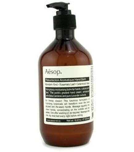 ⭐︎ぽて丸⭐︎Aesop Hand Balm 500mL Amazon.com : 500mil.ltr/16.67ozResurrection Aromatique Hand Balm