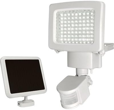 Sunforce LED Solar Motion Light - 80 LEDs, 10in.L x 6in.W x 5.5in.H