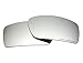 COODY Polarized Replacement Sunglasses Lenses for Oakley Gascan with UV Protection (Titanium Mirror)