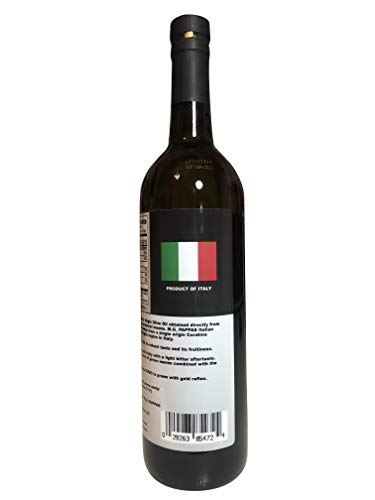 M.G. PAPPAS - Coratina Extra Virgin Olive Oil, Unfiltered First Cold Pressed, Italian, Gluten-Free, Polyphenols, Low… - Image 4