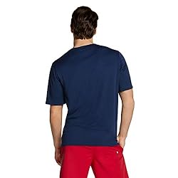 Speedo Men's Uv Swim Shirt Basic Easy Short Sleeve
