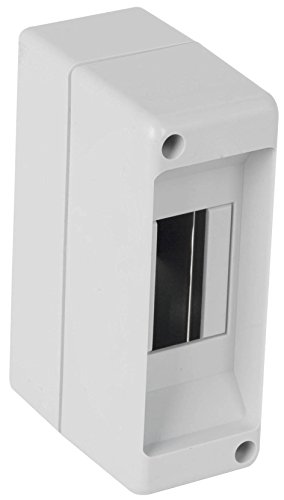 Electraline 60432 Coffret Mural sans Porte, 1-2 modules, Blanc