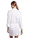 Seven Apparel 00134 Hotel Spa Collection Kimono Knit Cotton Robe, White,One size fits most