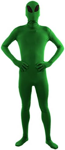 Marvoll Spandex Lycra Alien Full Bodysuit Costume