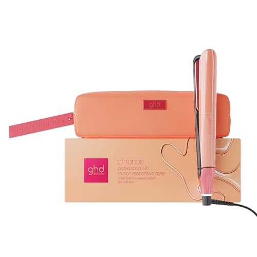 ghd chronos Glätteisen: Fortschrittlichster smarter Styler, für alle Haartypen, 26mm Platten, 3x schnelleres Styling, mehr Glanz, professionelle Ergeb