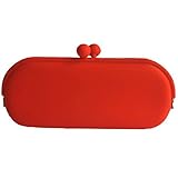 Jackie Silicone Clutch Wallet - Silicone Cosmetic Purse Glasses Box for Women