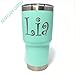 Personalized Name Design, Laser Engraved yeti Stainless Steel Travel Mug Available in Your Choice of Duracoat Colors Not A Sticker