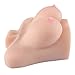 Stimulation Big Double D Breast Masturbator Lifelike Sex Toy for Male Masturbation